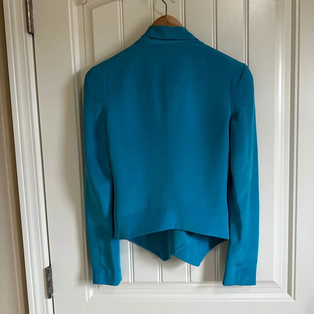 Rebecca Minkoff Blazer Jacket Draped Open Front‎ Career XS